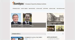 Desktop Screenshot of isundgau.com